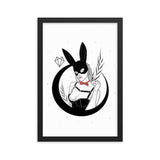 Darkest Vixen Framed Art • Margo Wolfmumma