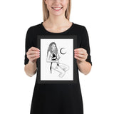 Darkest Vixen Framed Art • Tiff Wolfmumma