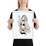 Darkest Vixen Framed Art • Emily Wolfmumma