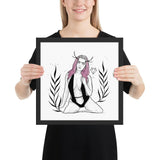 Darkest Vixen Framed Art • Becca Wolfmumma