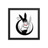 Darkest Vixen Framed Art • Margo Wolfmumma