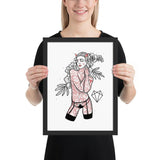 Darkest Vixen Framed Art • Brooke Wolfmumma