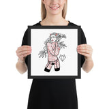 Darkest Vixen Framed Art • Brooke Wolfmumma