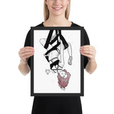 Darkest Vixen Framed Art • Lissa Wolfmumma