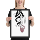 Darkest Vixen Framed Art • Lissa Wolfmumma