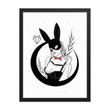 Darkest Vixen Framed Art • Margo Wolfmumma