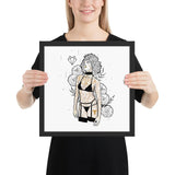 Darkest Vixen Framed Art • Emily Wolfmumma
