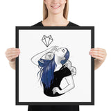 Darkest Vixen Framed Art • Lexy Wolfmumma