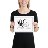 Darkest Vixen Framed Art • Tracie Wolfmumma