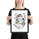Darkest Vixen Framed Art • Alexis Wolfmumma