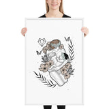 Darkest Vixen Framed Art • Alexis Wolfmumma