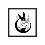 Darkest Vixen Framed Art • Margo Wolfmumma