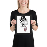 Darkest Vixen Framed Art • Lissa Wolfmumma