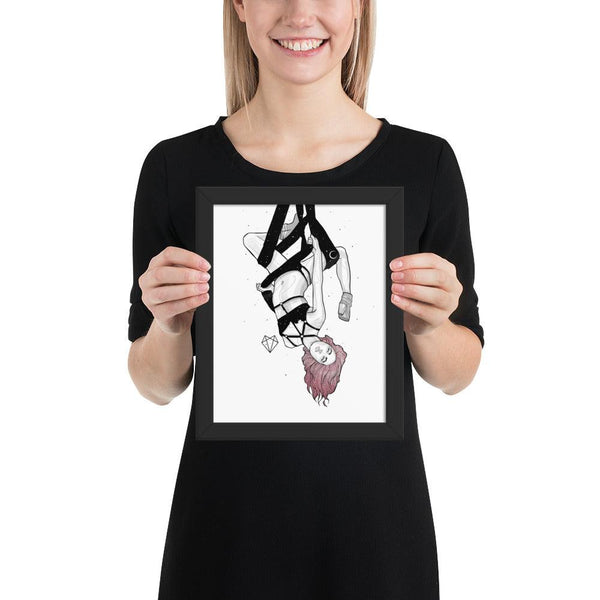 Darkest Vixen Framed Art • Lissa Wolfmumma