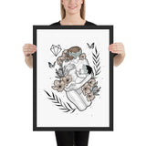 Darkest Vixen Framed Art • Alexis Wolfmumma