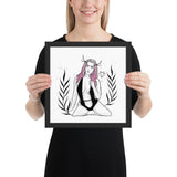 Darkest Vixen Framed Art • Becca Wolfmumma