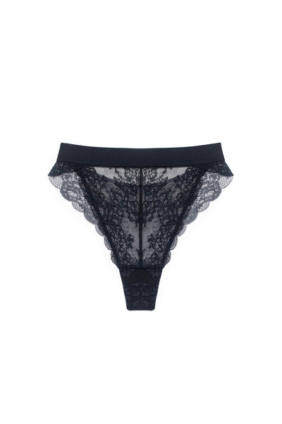Wild Lace Hi Leg Panty Monique Morin
