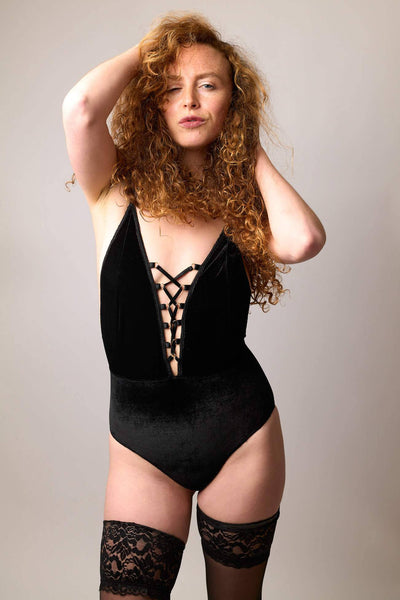 Monique Velvet Bodysuit Colette & Sebastian