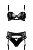 Montana Balconette Open Back Leather Set Something Wicked
