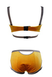 Mustard Yellow Velour Lingerie Set K+1%