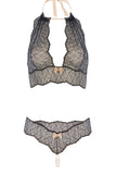 Sydney Pearl Necklace Lingerie Set Bracli