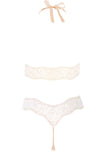 Sydney Pearl Necklace Ivory Lingerie Set Bracli