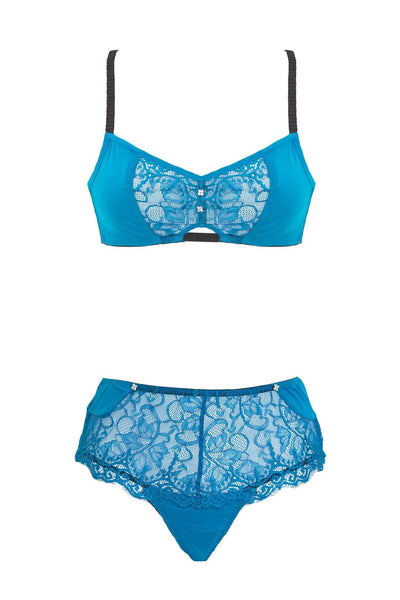 Natalia Alessia Lingerie Set • Blue Allure Nevaeh Intimates