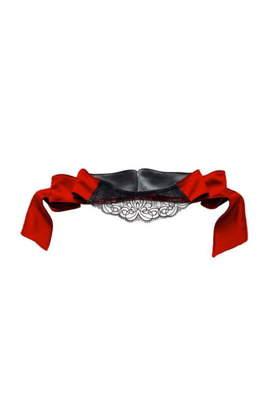 Temptress Red Silk Eye Mask Nevaeh Intimates