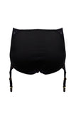 Fever & Thoughts Black Garter Briefs Nevaeh Intimates