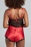 Florence Silk Pleasure Romper Nevaeh Intimates