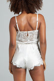 Florence Silk Pleasure Romper Nevaeh Intimates