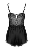 Florence Silk Pleasure Romper Nevaeh Intimates