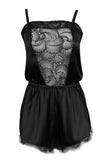 Florence Silk Pleasure Romper Nevaeh Intimates