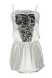 Florence Silk Pleasure Romper Nevaeh Intimates