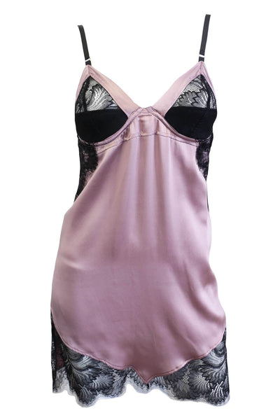 Alice Convertible Purple Dusk Silk Slip Dress Nevaeh Intimates