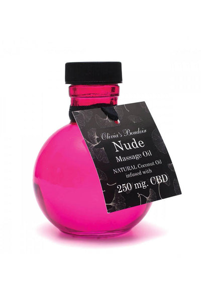 CBD Massage Oil • Nude Olivia’s Boudoir