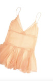 Nula Sheer Silk Chiffon Dress Taryn Winters
