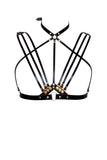 Olivia Leather Harness Bra Love Lorn Lingerie