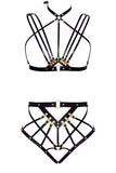 Olivia Leather Harness Set Love Lorn Lingerie