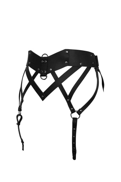 Ostara Leather Garter Belt Love Lorn Lingerie