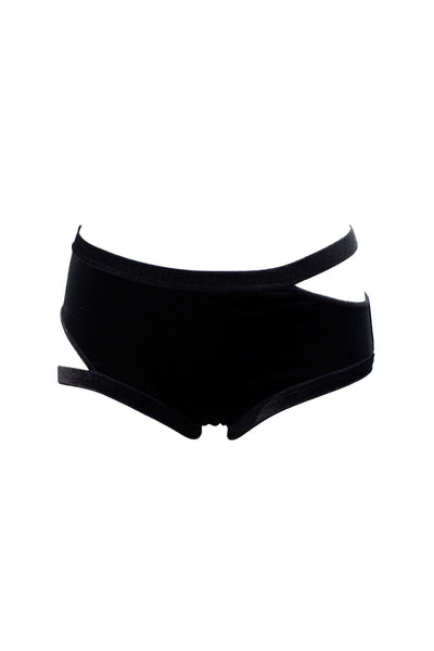 Black Velour Period-Proof Panty K+1%