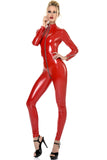 Sweety Glossy Red Catsuit Patrice Catanzaro