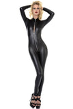 Sweety Wetlook Black Catsuit Patrice Catanzaro