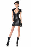 Aka Matte Black Dress Patrice Catanzaro