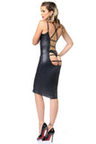 Petra Vegan Leather Dress Patrice Catanzaro