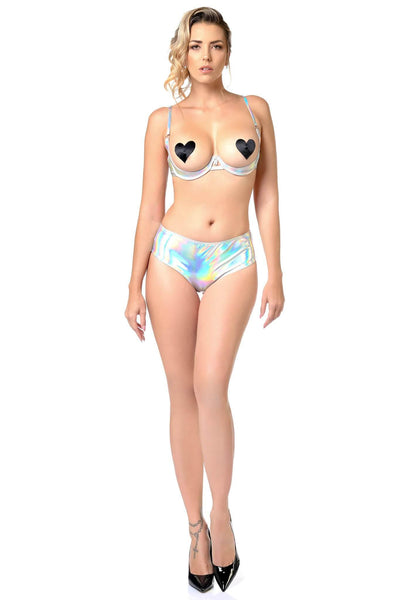 Beatrice Shorty Holo Silver Patrice Catanzaro