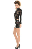 Sanae Vinyl Skirt Patrice Catanzaro