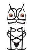 Powerless Rose Gold Lingerie Set VoyeurX