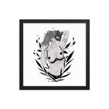 Darkest Vixen Framed Art • Micci Wolfmumma