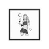 Darkest Vixen Framed Art • Michala Wolfmumma
